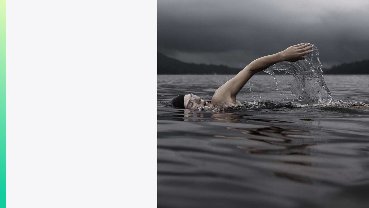 Open water swimming